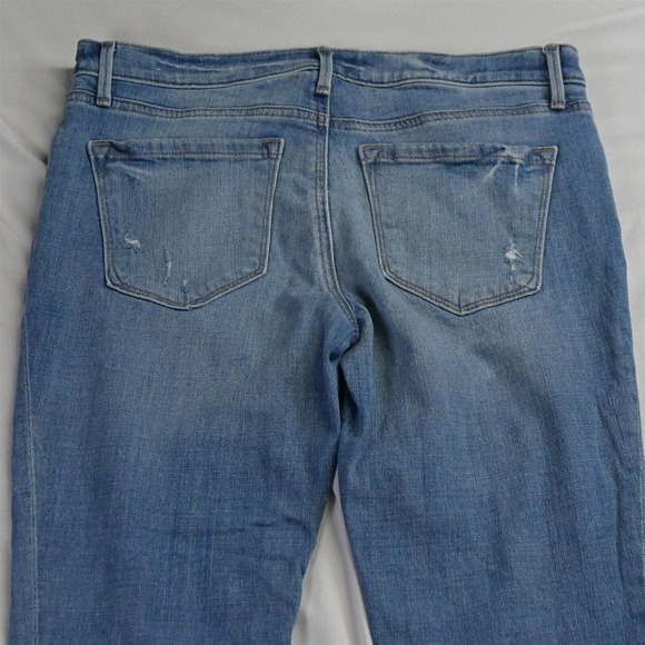 LOFT 28 / 6 Relaxed Skinny Light Wash‎ Stretch Denim Jeans - Picture 6 of 7